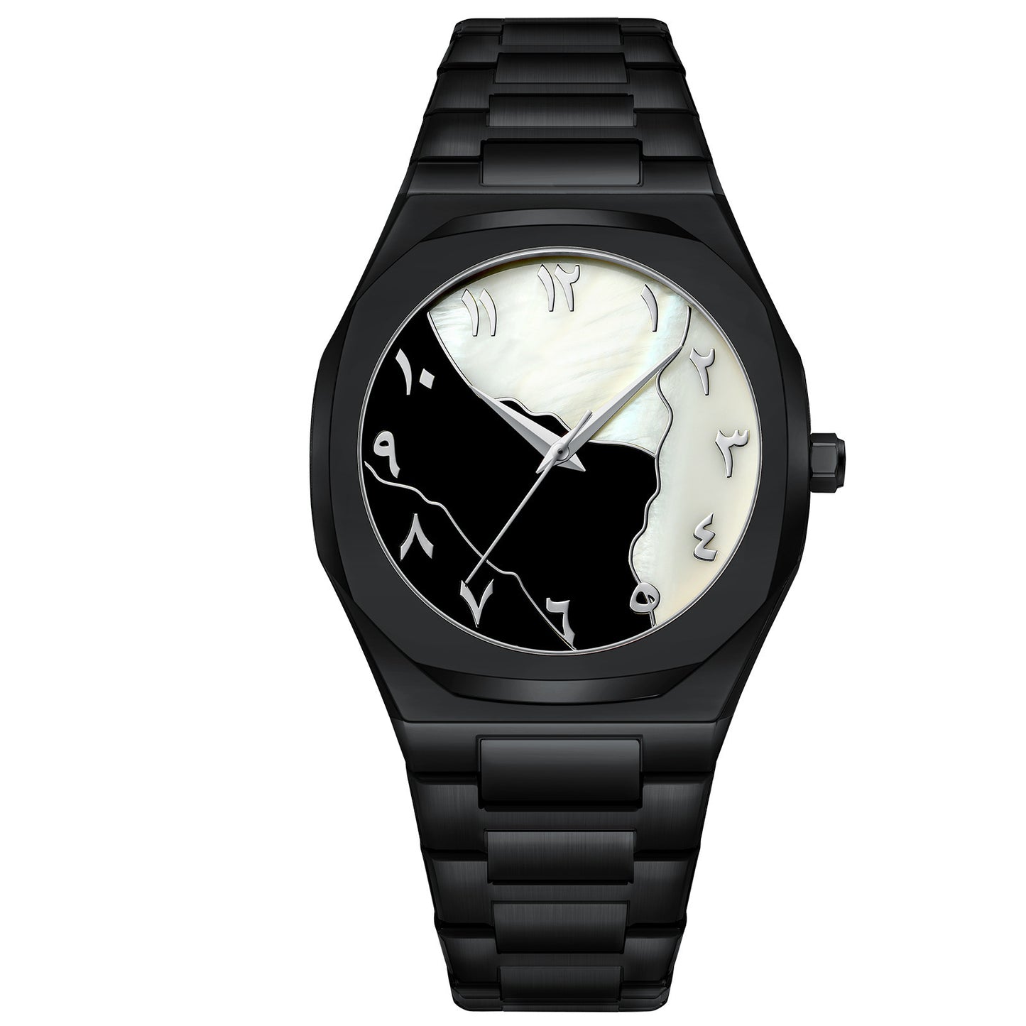 Advances Arabic Steel Aura Watch