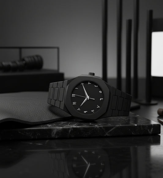 Advances Arabic Steel Aura Watch