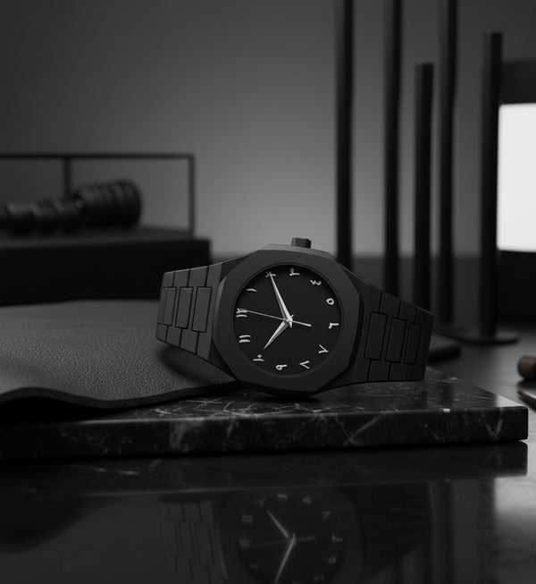 Advances Arabic Steel Aura Watch