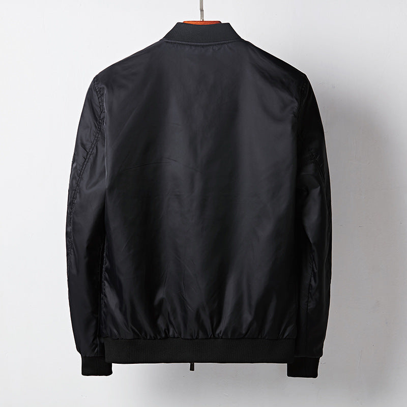 Nylon Uniform Casual Bomber Jacket