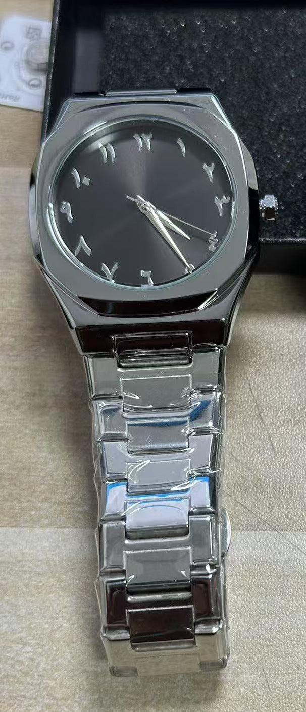 Advances Arabic Steel Aura Watch