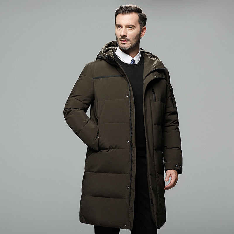 Long Padded down Jacket for Men