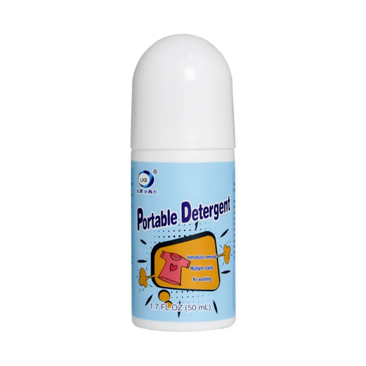 This 50ml portable stain remover pen features a rolling ball design, making it easy to carry and suitable for localized cleaning. It effectively removes various stains like coffee, tea, fruit juices, and oil stains from clothes, sofas, and pants. The prod